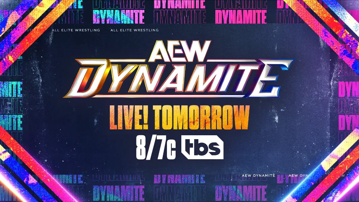 New AEW Dynamite Logo, Graphics Revealed Cultaholic Wrestling